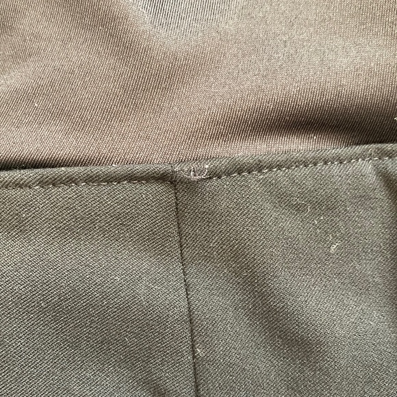 Loft Black Petite Maternity Dress Pants - Picture 8 of 9